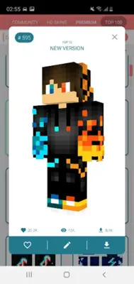 Skins MASTER for MINECRAFT PE android App screenshot 9