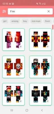 Skins MASTER for MINECRAFT PE android App screenshot 2