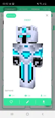 Skins MASTER for MINECRAFT PE android App screenshot 4