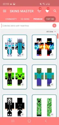 Skins MASTER for MINECRAFT PE android App screenshot 5