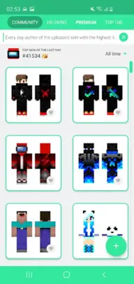 Skins MASTER for MINECRAFT PE android App screenshot 7